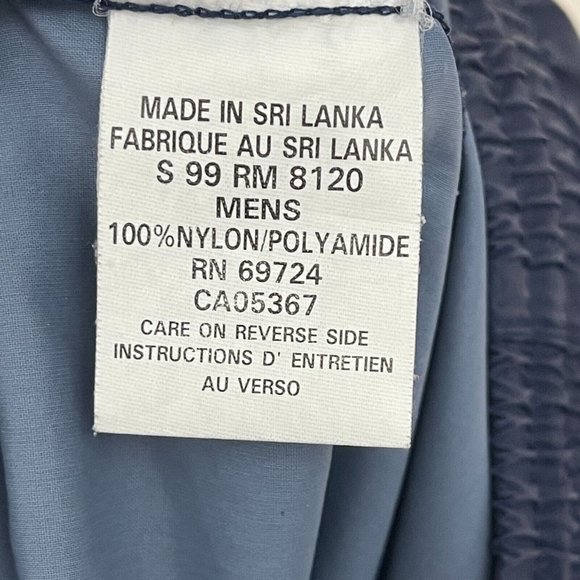 Columbia Packable Nylon Cargo Pants Sportswear Men Size Medium Navy Blue - Picture 7 of 12